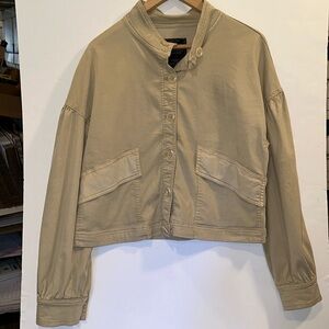 SANCTUARY Womens Cassidy Stretch Twill Jacket Size M